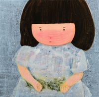 Seeds in Hand by Lo Chiao-Ling contemporary artwork painting