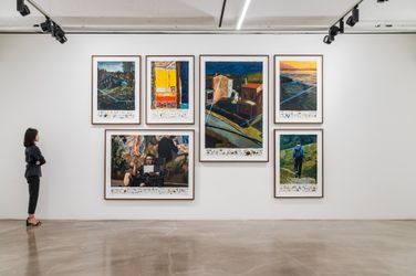 Exhibition view: Rinus Van de Velde, Gallery Baton, Seoul (5 Ocrtober–5 November 2022). Courtesy Gallery Baton.