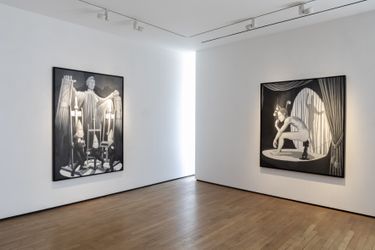 Exhibition view: Michael Ray Charles, In The Presence of Light, Templon, Paris (19 March–7 May 2022). Courtesy TEMPLON.