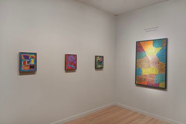Exhibition view: Tina Kim Gallery, ADAA | The Art Show, New York (2–6 November 2022). Courtesy the Pacita Abad Art Estate, and Tina Kim Gallery. Photo: Hyunjung Rhee.