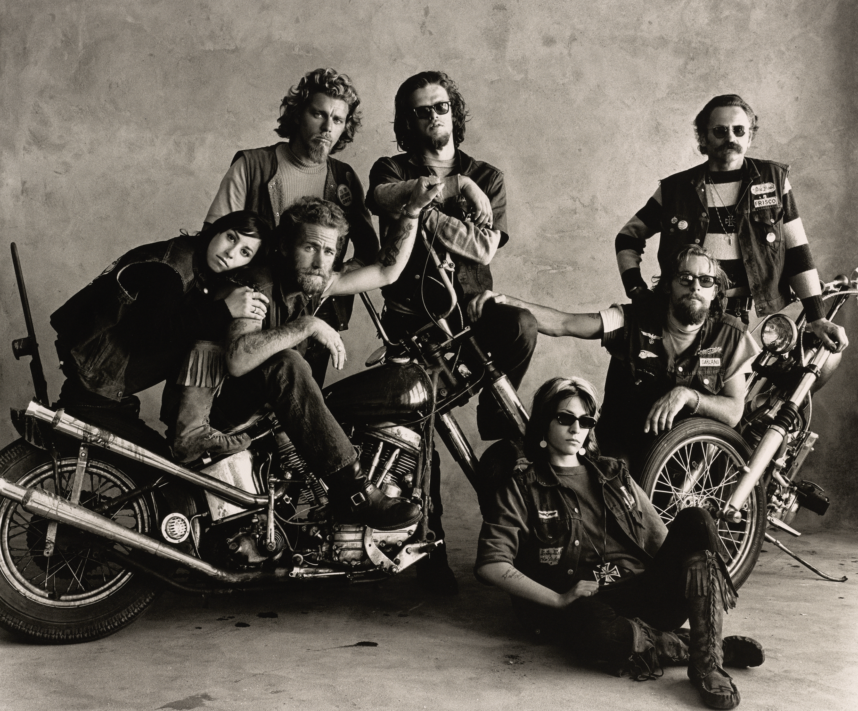 Hell's Angels, San Francisco, 1967 by Irving Penn