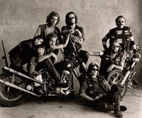 Hell's Angels, San Francisco by Irving Penn contemporary artwork photography