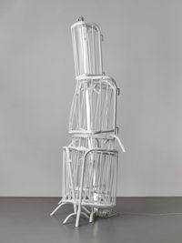Double Monument for Flavin and Tatlin XIV by Bettina Pousttchi contemporary artwork sculpture