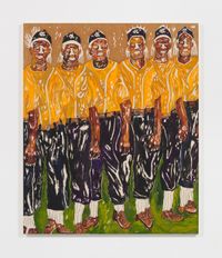 Sluggers by Chase Hall contemporary artwork painting