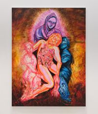 Triangle of Lamentation by Jang Pa contemporary artwork painting