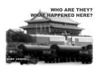 WHO ARE THEY? WHAT HAPPENED HERE? by Wang Guofeng contemporary artwork photography