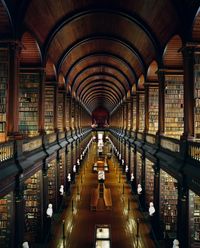 Trinity College Library, Dublin by Ahmet Ertug contemporary artwork photography