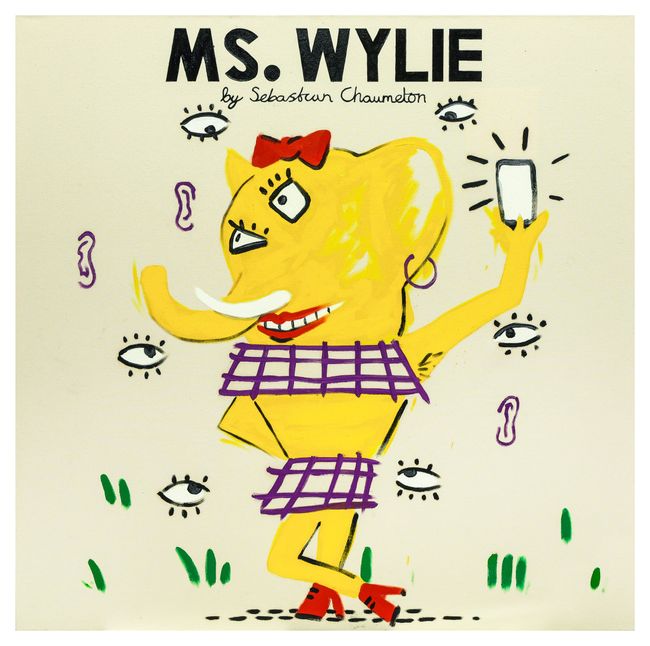 Ms. Wylie by Sebastian Chaumeton contemporary artwork