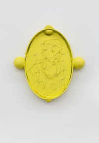 Fame (Yellow) by Zhou Yilun contemporary artwork sculpture