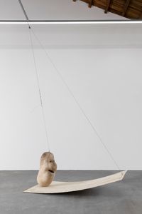 Self-weighing by Wang Lijun contemporary artwork sculpture