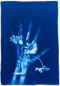 Blue Bone No. 37 by Hu Weiyi contemporary artwork print