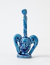 Blue Homer by Glenn Barkley contemporary artwork sculpture