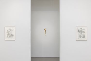 Exhibition view: Rob Wynne, After Before, The Page Gallery, Seoul (19 August–30 September 2022). Courtesy The Page Gallery.