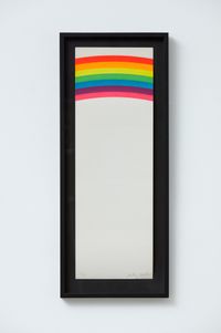 Rainbow by Billy Apple contemporary artwork painting, works on paper, print