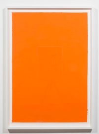 Windsor & Newton Cadmium Orange by Jenny Perlin contemporary artwork painting, works on paper, drawing