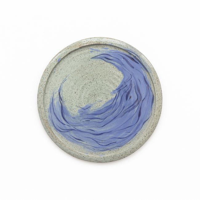 Blue Crescent by Jon Pettyjohn contemporary artwork