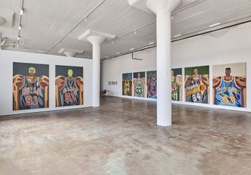 Exhibition view: Julian Pace, Front and Back, Simchowitz DTLA, Los Angeles (2 March–6 April 2023). Courtesy Simchowitz.