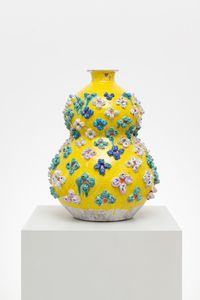 Beatrice by Judy Ledgerwood contemporary artwork sculpture, ceramics