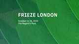 Contemporary art art fair, Frieze London 2023 at Almine Rech, Brussels, Belgium