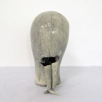 Headcase 10 by Julia Morison contemporary artwork sculpture, ceramics