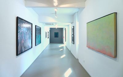 Exhibition view: Group Exhibition, Winter Group Show,  Sundaram Tagore Gallery, Sungapore (5 December 2014–17 January 2015). Courtesy Sundaram Tagore Gallery.