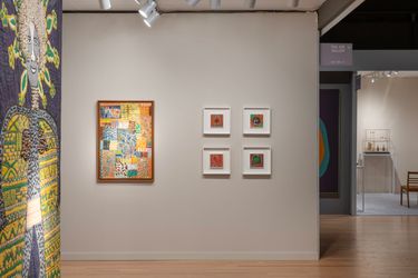 Exhibition view: Tina Kim Gallery, ADAA | The Art Show, New York (2–6 November 2022). Courtesy the Pacita Abad Art Estate, and Tina Kim Gallery. Photo: Hyunjung Rhee.