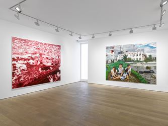 Exhibition view: Liu Xiaodong, Weight of Insomnia, Lisson Gallery, London (25 January–3 March 2019). © Liu Xiaodong. Courtesy Lisson Gallery.