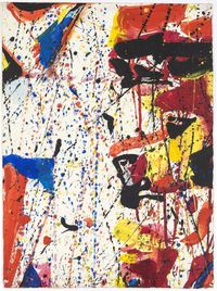 Untitled (SF59-554) by Sam Francis contemporary artwork painting, works on paper