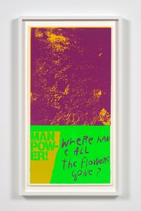 moonflowers by Corita Kent contemporary artwork print