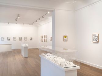 Contemporary art exhibition, Etel Adnan, Découverte de l'immédiat at Galerie Lelong & Co. Paris, 13 Rue de Téhéran, Paris, France