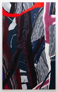 Dredge by Hikalu Clarke contemporary artwork textile