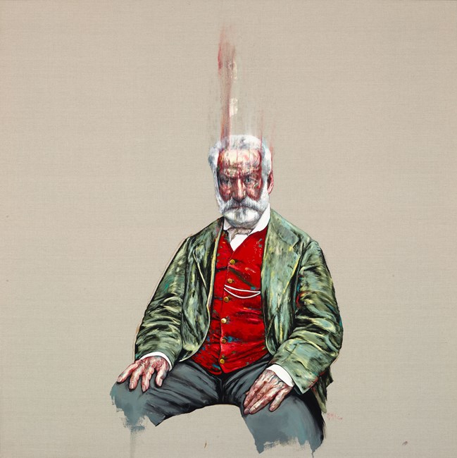 Victor Hugo by Zeng Fanzhi contemporary artwork