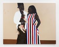 Red Collar by Amoako Boafo contemporary artwork painting