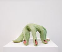 Creature Hand by Cybele Cox contemporary artwork sculpture