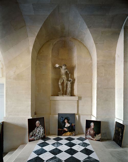Galerie Basse, (51) CCE.01.041, Corps Central - R.d.C, Château de Versailles, France by Robert Polidori contemporary artwork photography