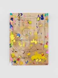 Gold by Harland Miller contemporary artwork painting, works on paper, drawing