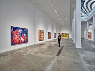 Exhibition view: Catherine Goodman, New Works, Hauser & Wirth (27 February–5 May 2024). Courtesy Hauser & Wirth.