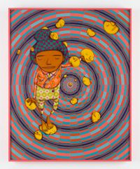 O Sonho Feliz (The Happy Dream) by OSGEMEOS contemporary artwork mixed media