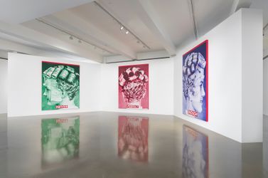 Exhibition view: Barbara Kruger, Sprüth Magers, Los Angeles (19 March–16 July 2022). Courtesy Sprüth Magers. Photo: Robert Wedemeyer.