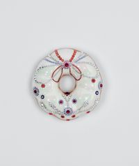 White Peral Donut by Jae Yong Kim contemporary artwork sculpture