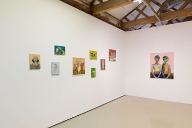 Exhibition view: Carla Busuttil, Gentlemen, I Just Dont Belong Here, Goodman Gallery, Cape Town (16 March–8 May 2019). Courtesy the artist and Goodman Gallery.