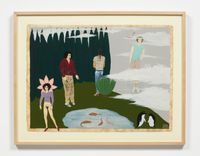 Goodbye CalArts by Mira Schor contemporary artwork painting, works on paper