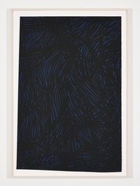 Tangled Bands by Sol LeWitt contemporary artwork painting, works on paper