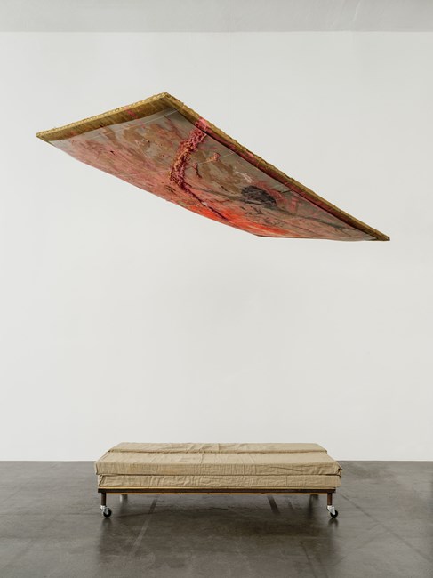 Guest bed (with Rudolf Polansky) by Franz West contemporary artwork