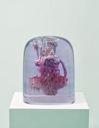 Paradise Plopp by Johanna K Becker contemporary artwork sculpture