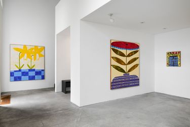 Exhibition view: Galina Munroe, Bruised dawn, JARILAGER Gallery, Cologne (22 April–28 May 2023). Courtesy JARILAGER Gallery.