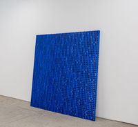 Blue Angel by Hilarie Mais contemporary artwork painting, sculpture