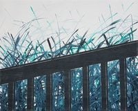 Fence by Tal Golani contemporary artwork painting