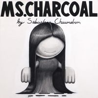 MS CHARCOAL by Sebastian Chaumeton contemporary artwork painting