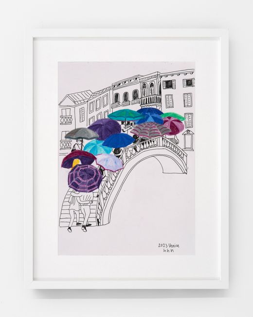 Rainy Venice by Huang Hai-Hsin contemporary artwork